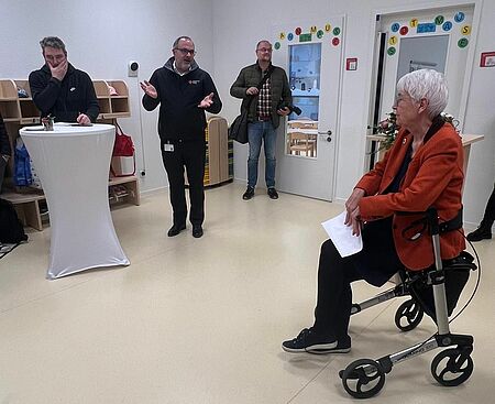 Feierliche Eröffnung der DRK-Kita Henrys kleine Stadtmäuse im Einkaufszentrum neustädter Gießen
