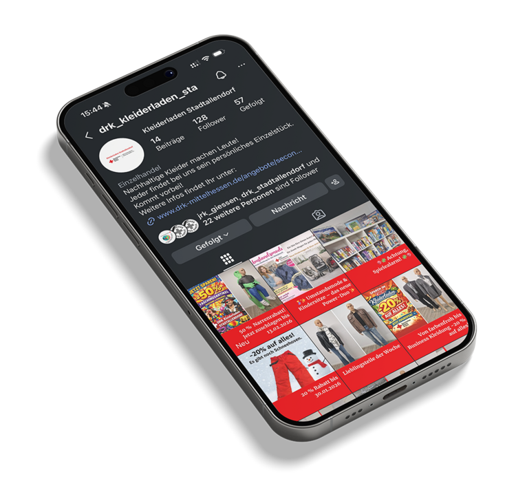 Instagram DRK-Kleiderladen Stadtallendorf